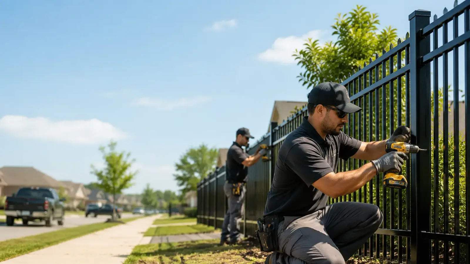 Metal Fence Installation in Huntingdon, TN